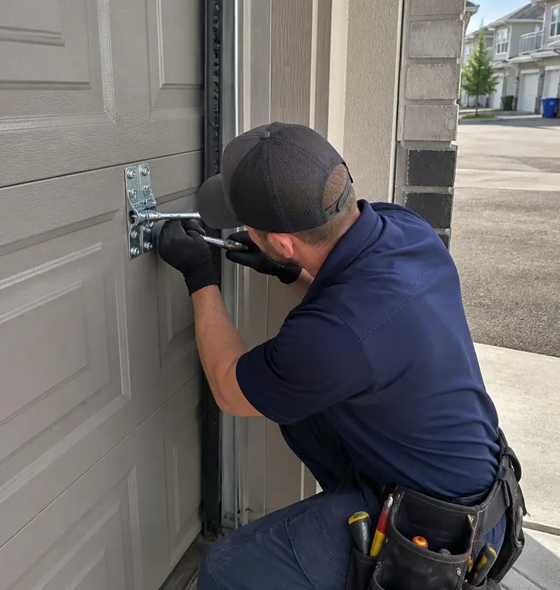 Off Track Door Repair in East Palatka